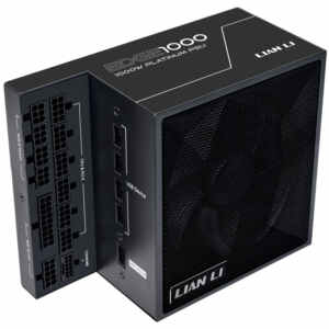 Napajalnik ATX Lian Li EDGE 1000W, 80 PLUS Platinum, 12VHPWR, Modularni, črn