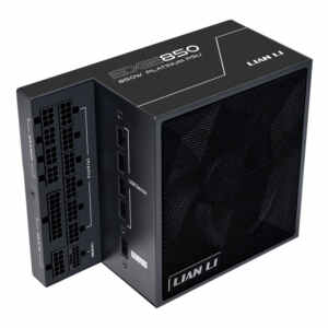 Napajalnik ATX Lian Li EDGE 850W, 80 PLUS Platinum, 12VHPWR, Modularni, črn
