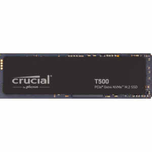 SSD 1TB M.2 80mm PCI-e 4.0 x4 NVMe, CRUCIAL T500 (CT1000T500SSD8)