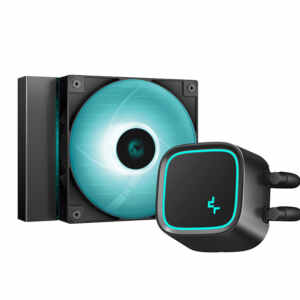 Komplet za tekočinsko hlajenje AIO Liquid Cooler DeepCool LE300 Marrs, 120mm, LED, črn