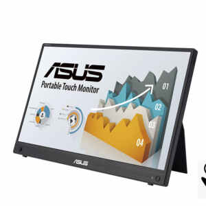 Prenosni monitor 15.6" (40 cm) FullHD Touch IPS 60Hz, Mini HDMI, 2x USB-C DP Alt, zvočniki, ASUS ZenScreen MB16AHT