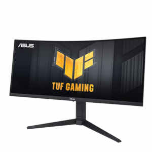 Monitor 34" (87 cm) WQHD VA 180Hz, ukrivljen, HDR400, 2xHDMI, 2xDisplayPort, zvočniki, ASUS TUF Gaming VG34VQL3A