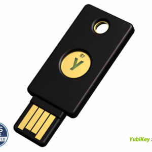 Varnostni ključ Yubico YubiKey 5 NFC FIPS, USB-A, črn