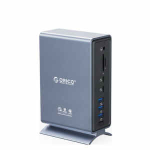 Priključna postaja USB-C Thunderbolt 3, 15 v 1, 5xUSB-A, 2xTB3, 2xUSB-C, DP, RJ45, SD+TF, napajanje, ORICO TB3-S4