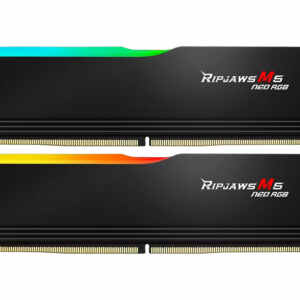 RAM DDR5 64GB Kit(2x32GB) 6000MT/s CL30 1.4V, G.SKILL Ripjaws M5 Neo RGB AMD EXPO