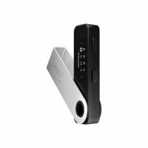 Ledger Nano S Plus, denarnica za Bitcoin in druge kriptovalute, črna