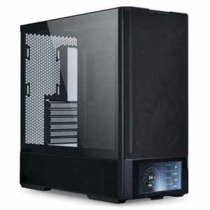 Računalniško ohišje Lian Li LANCOOL 207 Digital, ATX, Midi-Tower, kaljeno steklo, črno