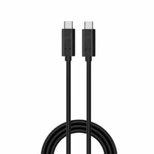 Kabel USB-C v USB-C, USB 3.2 Gen2, 20Gbps, 100W, 4K @ 60Hz, 1m, črn, Ewent