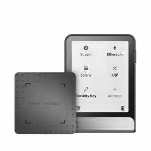 Ledger Flex z Recovery Key, denarnica za Bitcoin in druge kriptovalute, Grafit