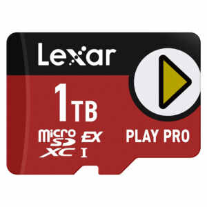 Spominska kartica Lexar PLAY PRO, Micro SDXC Express 7.1, 1TB, 900MB/s, V30