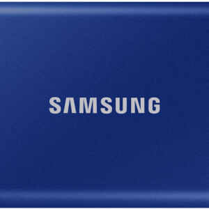 Zunanji SSD 2TB Type-C USB 3.2 Gen2 V-NAND UASP, Samsung T7, moder (MU-PC2T0H/WW)