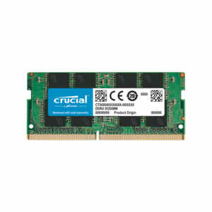 RAM SODIMM DDR4 16GB PC4-25600 3200MT/s CL22 SR x8 1.2V Crucial