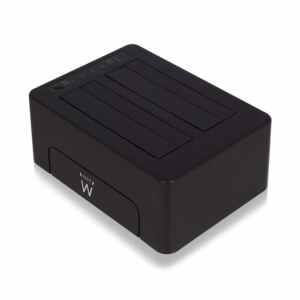 Postaja za HDD/SSD, 2x 2.5"/3.5", SATA v USB 3.1, črna, Ewent EW7014