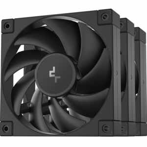Ventilator za ohišje DeepCool FD12 3-in-1, PWM, 120mm, 3 Pack, črn