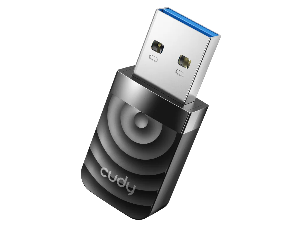 USB brezžični adapter CUDY WU1300S, AC1300 Wi-Fi 5, USB 3.0