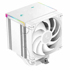 Hladilnik za procesor DeepCool AK500 DIGITAL PRO, 120mm, LCD, ARGB, bel