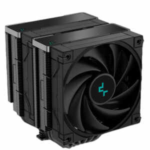 Hladilnik za procesor DeepCool AK620 Zero Dark, 2x 120mm, 260W TDP, črn