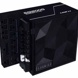 Napajalnik ATX Lian Li EDGE 1200W, 80 PLUS Gold, 12VHPWR, HUB, Modularni, črn