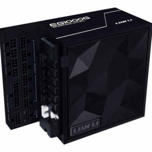 Napajalnik ATX Lian Li EDGE 1000W, 80 PLUS Gold, 12VHPWR, HUB, Modularni, črn