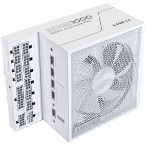 Napajalnik ATX Lian Li EDGE 1000W, 80 PLUS Platinum, 12VHPWR, Modularni, bel