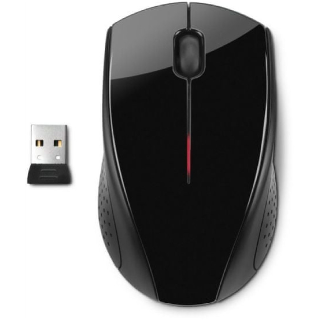 Miš HP X3000 brezžična Wireless za notesnike 1200DPI 10m - črna (YH2C22AA) PP