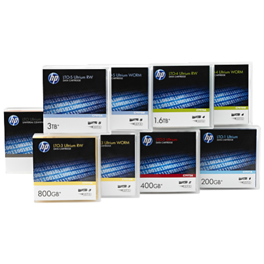 HPE LTO Ultrium 7 Podatkovna Kaseta 6 TB / 15 TB (C7977A)