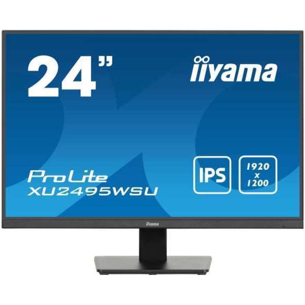 Monitor Iiyama 61,2 cm (24,1") XU2495WSU-B7 1920x1200 75Hz IPS 4ms HDMI DisplayPort USB-C 65W 3xUSB3.2 Zvočniki  sRGB99% ProLite