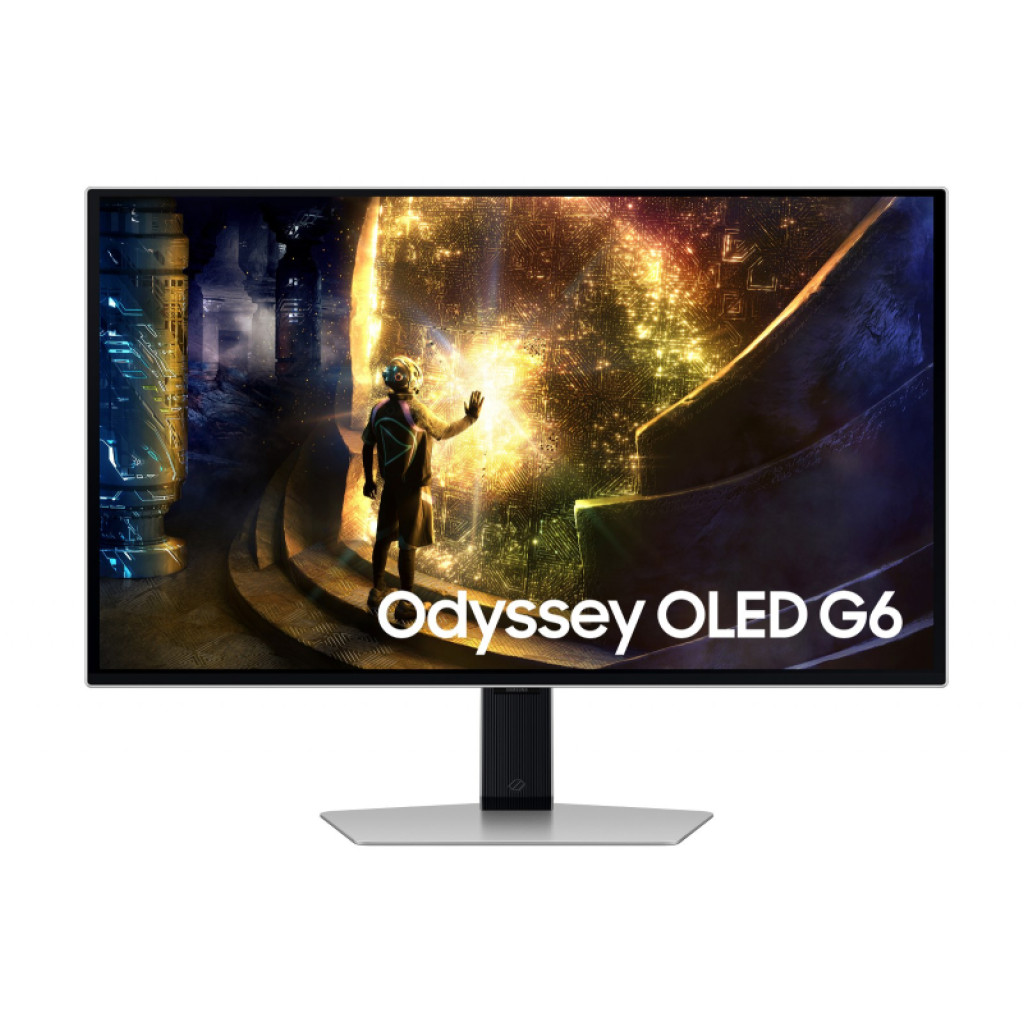 Monitor Samsung 68,6 cm (27,0") S27DG612SU 2560x1440 Gaming 240Hz OLED 0,03ms HDMI DisplayPort 2xUSB3.2 Pivot  sRGB99% FreeSync Premium PRO G-Sync Compatible HDR10+ Odyssey OLED G6