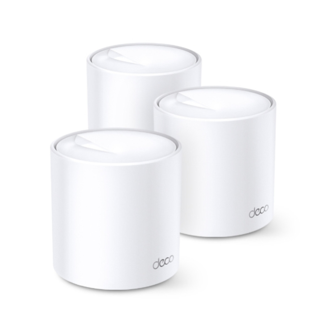 Usmerjevalnik brezžični mrežni sistem TP-Link Deco X20 WiFi6 802.11ax AX1800 1201Mb/s MESH OFDMA 2xLAN 4x notranja antena (TPLNC-DECOMX20_3)