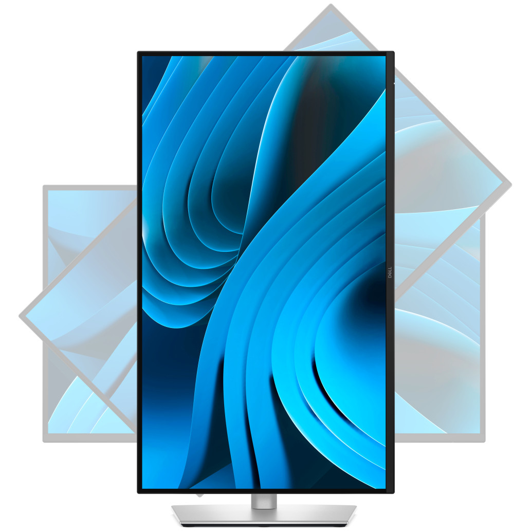 Monitor Dell 68,6 cm (27,0") P2725DE 2560x1440 100Hz IPS 5ms HDMI DisplayPort USB-C 90W DP-Out 3xUSB3.2 USB-C-Out Pivot  3H sRGB99% RJ45