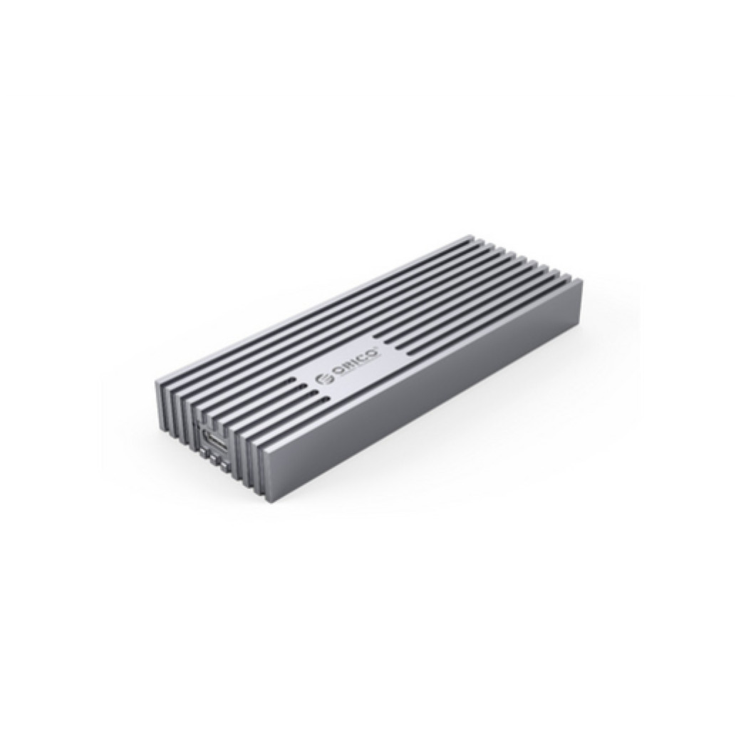 Ohišje za SSD disk M.2 => USB-C PCIe NVMe USB 3.2 Gen2x2 Type-C 20Gbps ALU Orico (M233C3-G4-GY-BP)