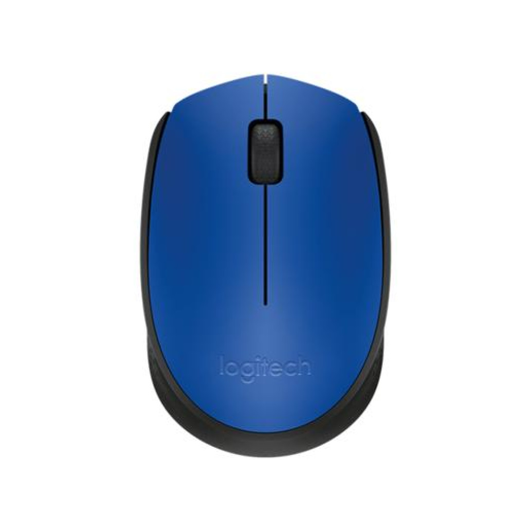 Miš  Logitech NoteBook Brezžična M171 optična nano modra (910-004640)
