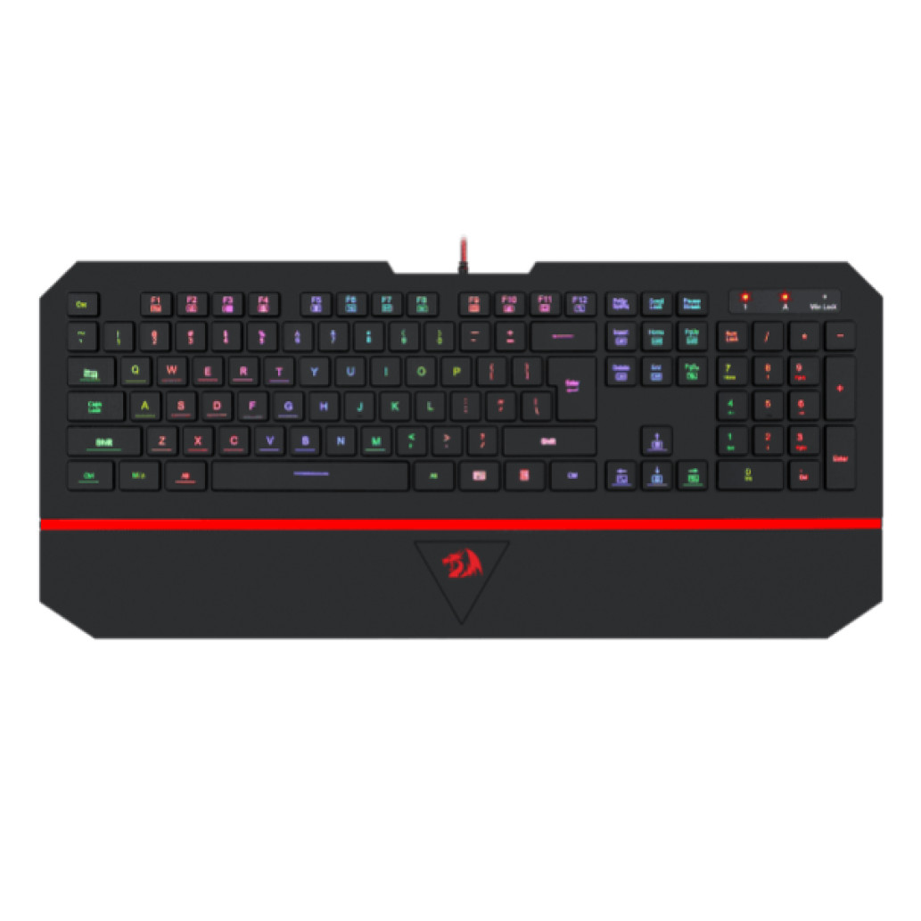 Tipkovnica Gaming USB Redragon KARURA K502 RGB - SLO gravura