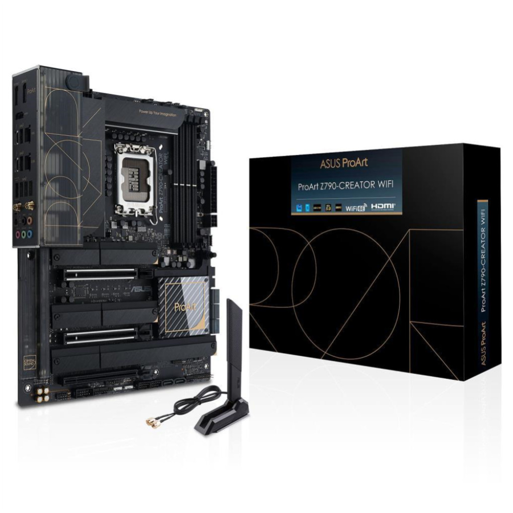 Osnovna plošča 1700 Asus ProArt Z790-CREATOR WIFI ATX 1xHDMI 2.1 2xDisplayPort 1.4 (90MB1DV0-M0EAY0)