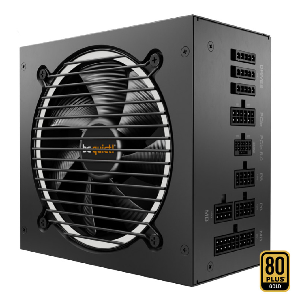 Napajalnik - 650W Bequiet Pure Power 12 M 80Plus Gold 80+ ATX 3.0 Modular (BN342)