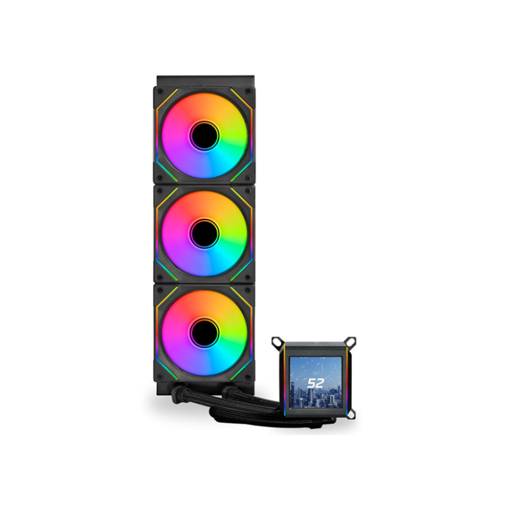 Vodno hlajenje Lian-Li GALAHAD II LCD 360 SL-Infinity - 360mm ARGB črna (GA2ALCD36INB)