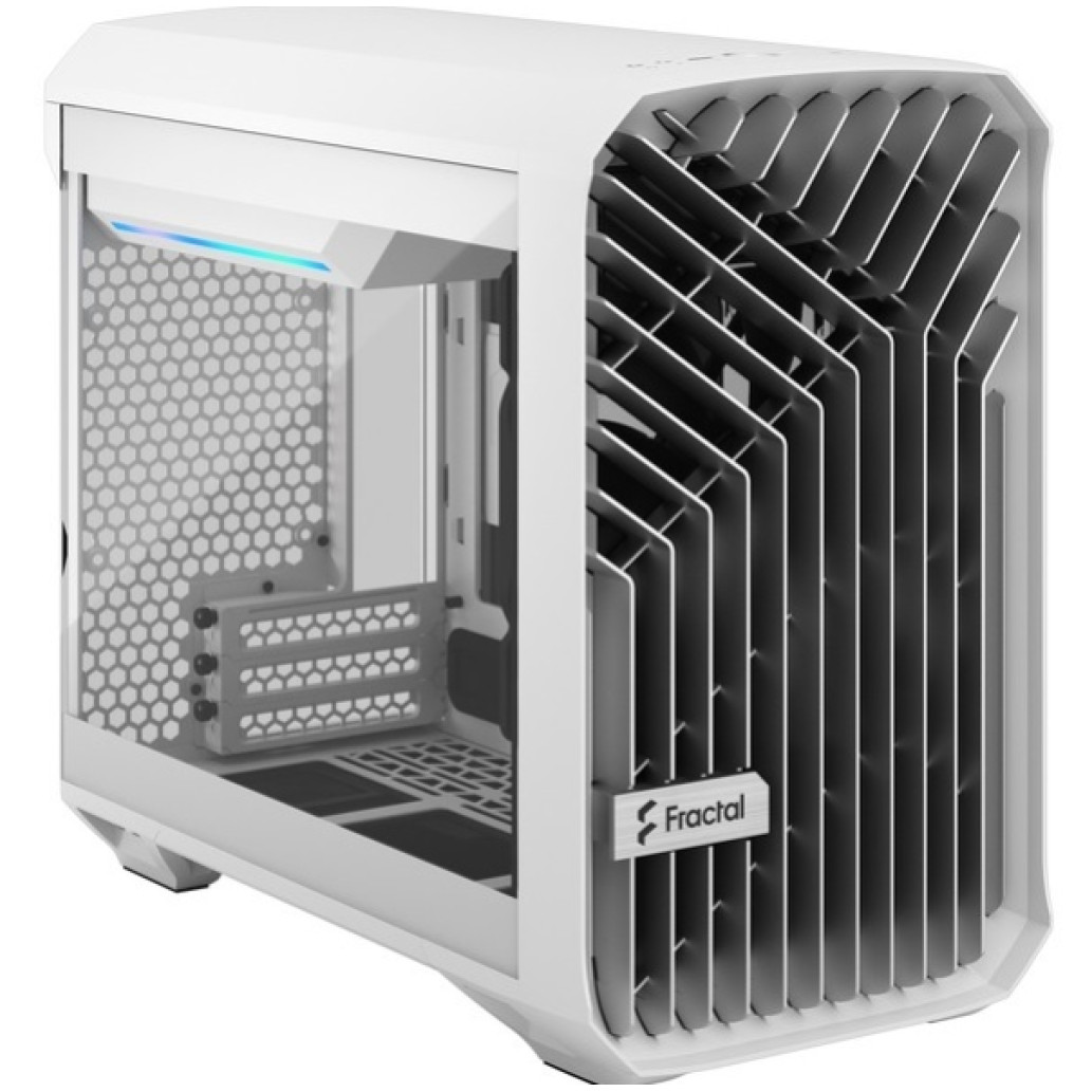Ohišje Fractal Design Torrent Nano miniITX - bela RGB