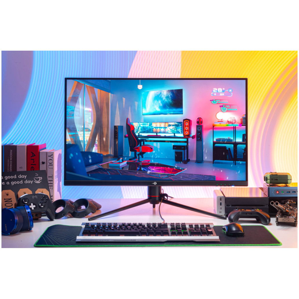 Monitor TitanArmy 81,3 cm (32,0") P32A2V 3840x2160 Gaming 160Hz Fast-IPS 1ms 2xHDMI HDMI DisplayPort USB-C 65W 2xUSB Zvočniki 2x5W  DCI-P3-98% AdaptiveSync FreeSync G-Sync Compatible HDR600