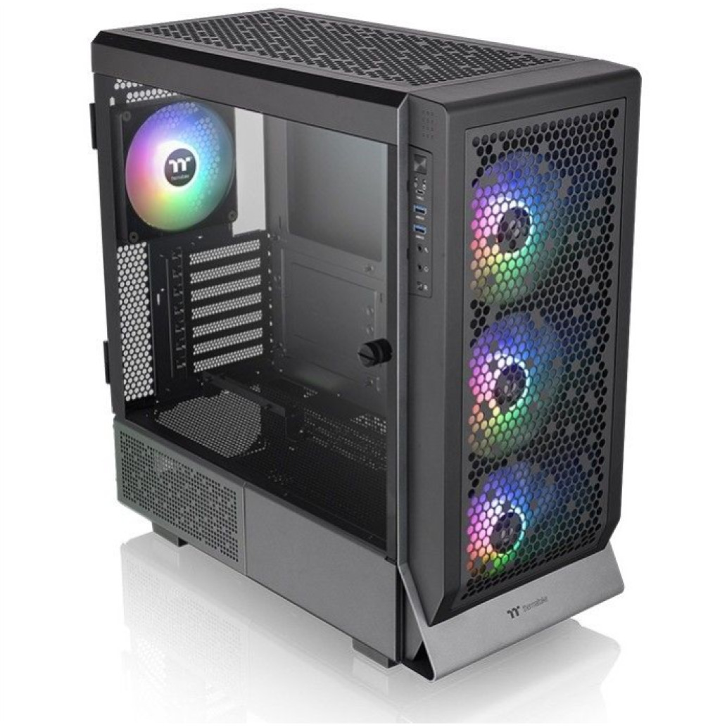 Ohišje Thermaltake Ceres 500 TG MidiATX - črna RGB