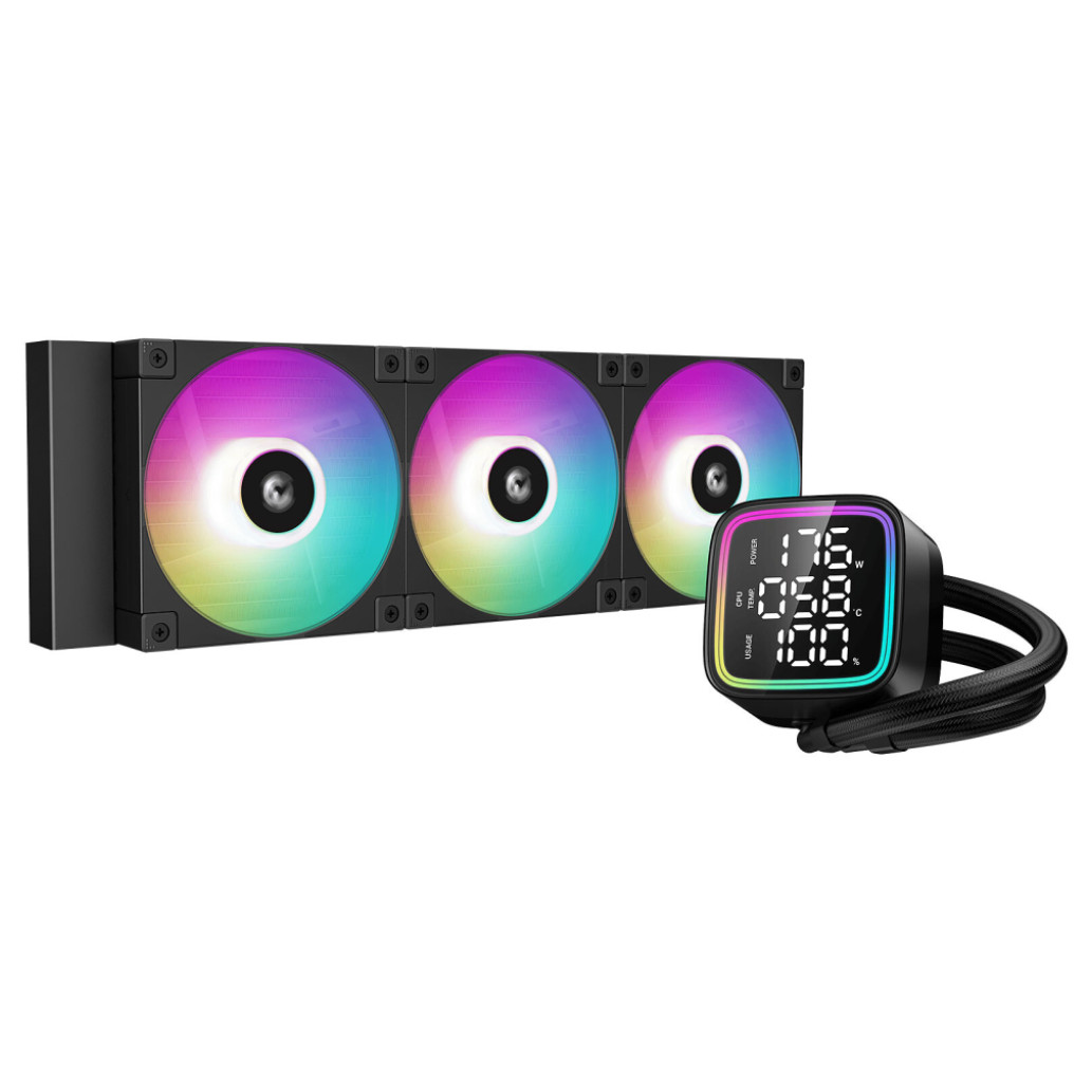 Vodno hlajenje DeepCool LD360 - 360mm RGB črna (34086558)