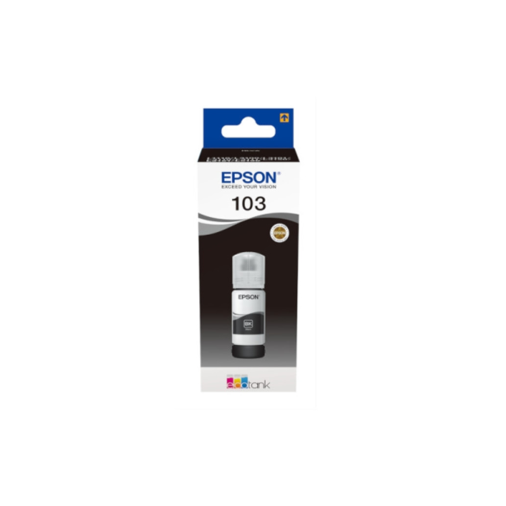 Epson 103 črnilo black 65ml za L1110, L3110, L3111, L3150, L3151, za 4500 strani