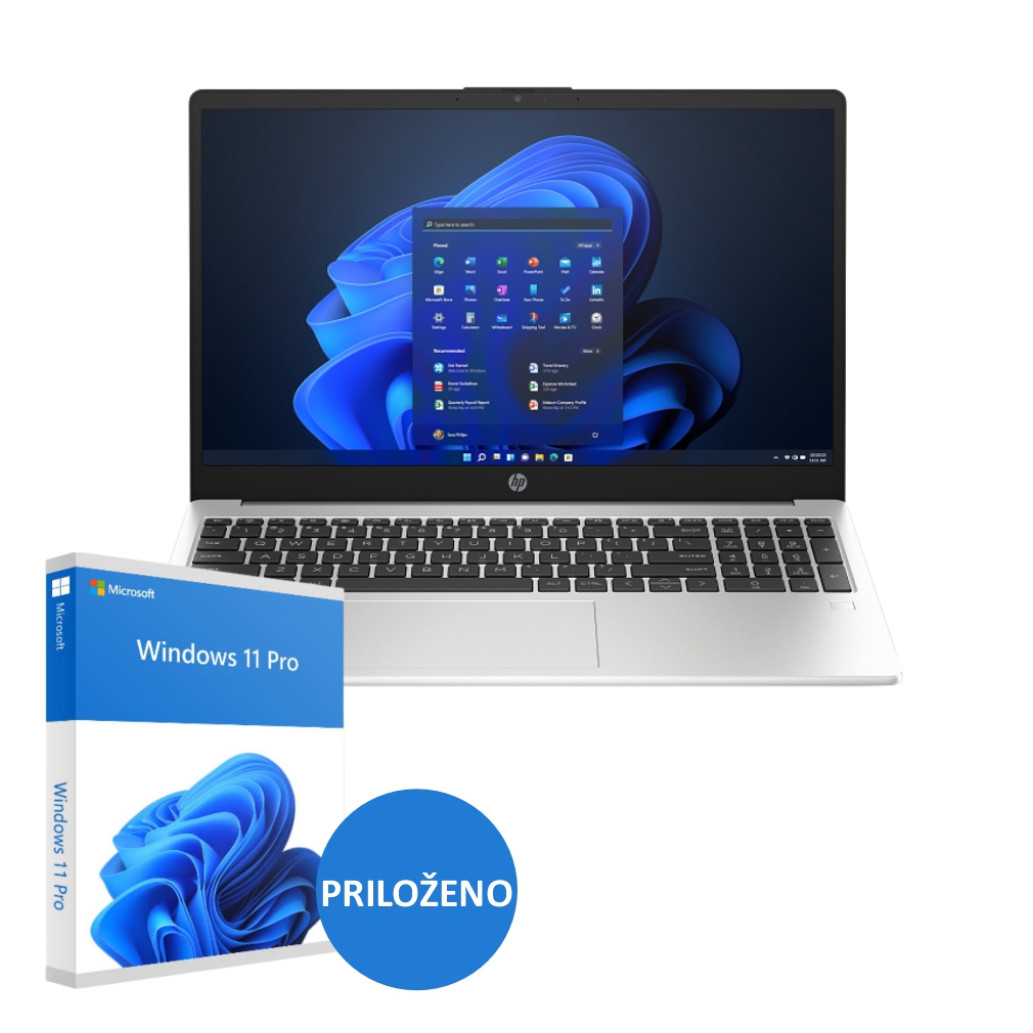 Prenosnik HP 39,6 cm (15,6") 255 G10 1920x1080 IPS 250nit R5-7530U/16GB/512GB/AMD Radeon/Win11Pro DSP (9Y799ET-CTO)