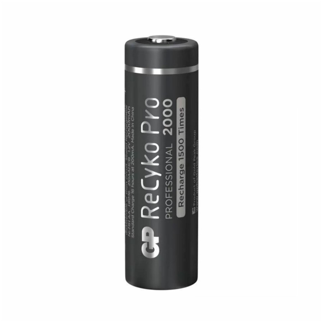 Baterijski vložek GP polnilni1,2V AA 4 kos 2000 mAh Ni-Mh ReCyko+ Pro