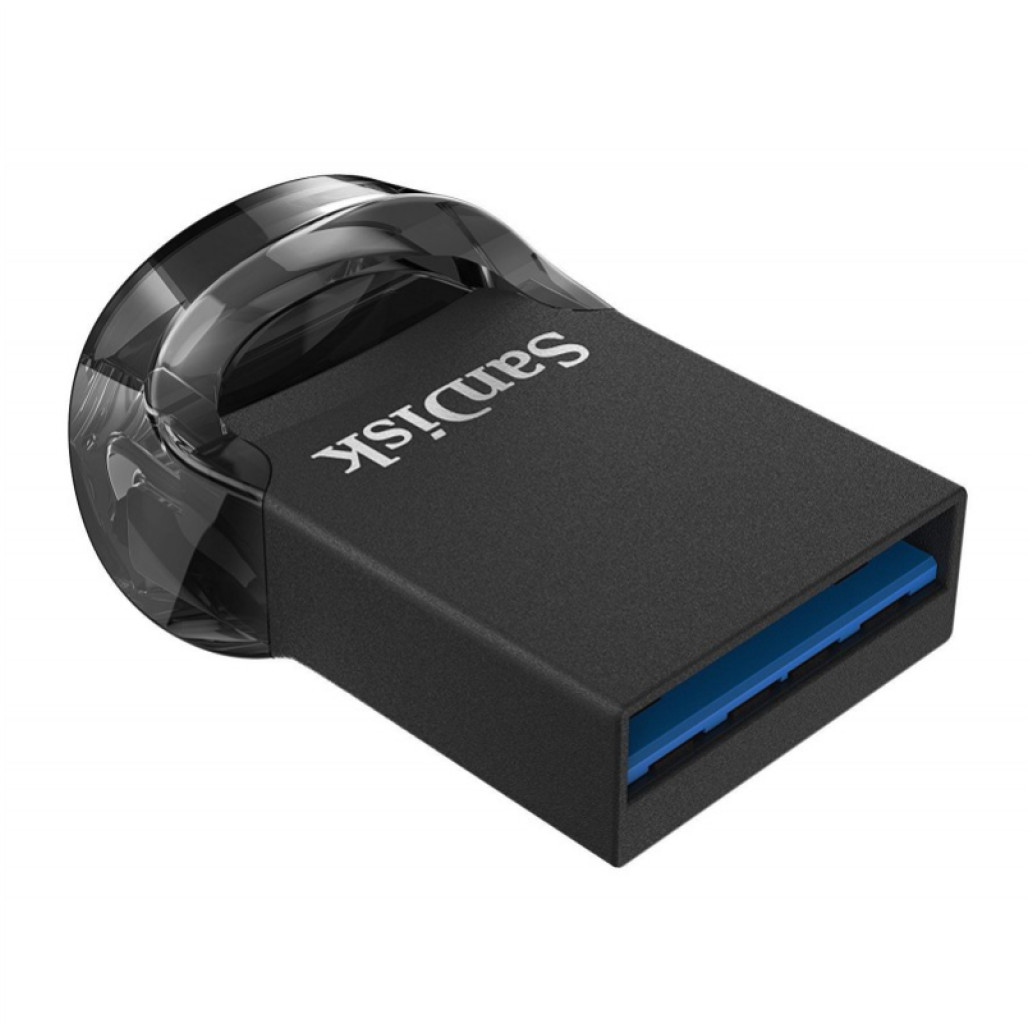 Spominski ključek 64GB USB 3.1 Sandisk Cruzer Ultra FIT 130MB/s 4MB/s plastičen micro črn (SDCZ430-064G-G46)