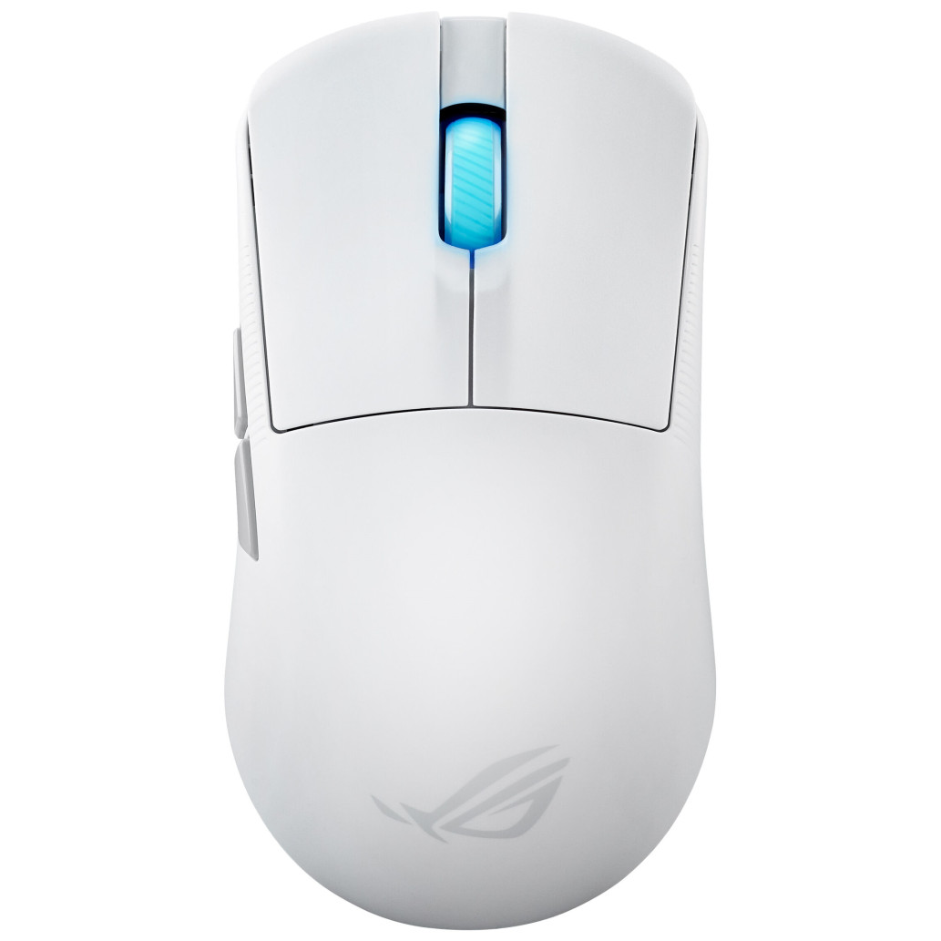 Miš Asus brezžična + Bluetooth USB-C Harpe Ace Mini optična gaming 4200DPI bela (90MP03Z0-BMUA10)
