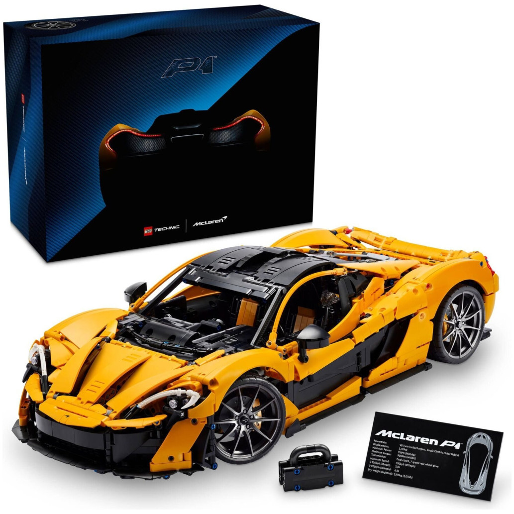 Kocke za sestavljanje LEGO Technic McLaren P1 (42172)