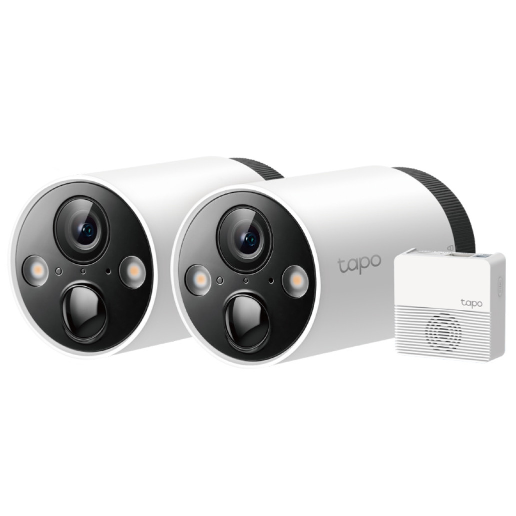 Zunanja nadzorna kamera TP-Link Tapo C420S2 2K QHD Wi-Fi - set 2 kamer + Smart Hub