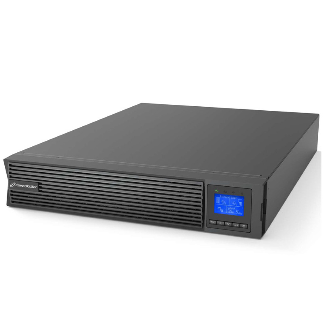 UPS PowerWalker VFI 3000 ICR IoT On-line 3000VA/3000W 12V 9,0Ah rackmount/tower ()