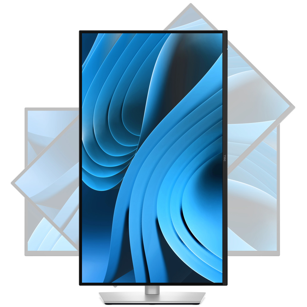 Monitor Dell 68,6 cm (27,0") P2725D 2560x1440 100Hz IPS 5ms HDMI DisplayPort 15W 3xUSB3.2 USB-C-Out Pivot  3H sRGB99%