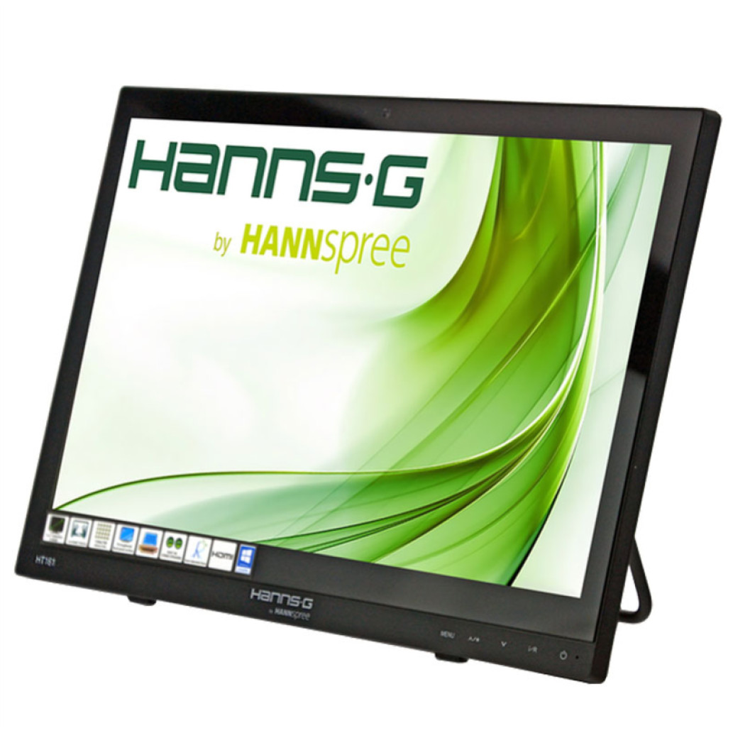 Monitor touch HannsG 39,6 cm (15,6") HT161HNB 1366x768 TFT 12ms VGA HDMI 10-Point Touch kapacitivni  7H M-Touch